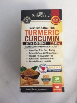 My Schwartz Turmeric Curcumin Review - Too Good To Be True?