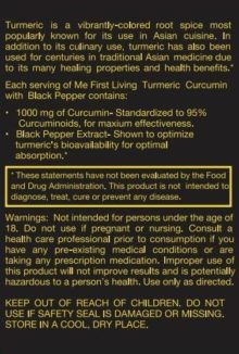 My Review: Me First Living's Premium Turmeric Curcumin