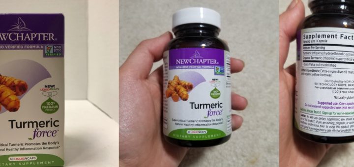 My Review: New Chapter Turmeric Force - Why I Don't Recommend It