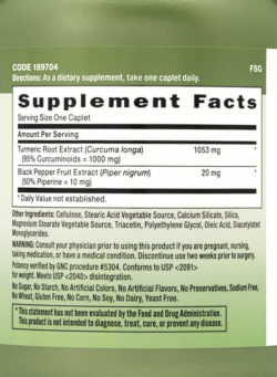 My GNC Turmeric Curcumin Review - Is It Worth The High Price?