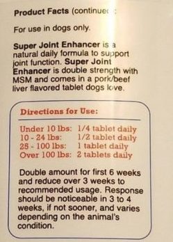 My Review: Super Joint Enhancer - The #1 Remedy For Dog Arthritis