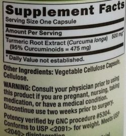 My GNC Turmeric Curcumin Review - Is It Worth The High Price?