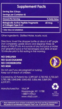 My Review: Vital 3 Joint Solution - The Truth Revealed