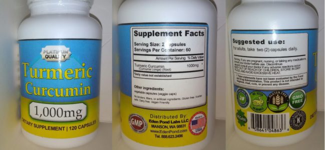 My Review: Eden Pond Turmeric Curcumin - Is It A Good Choice?