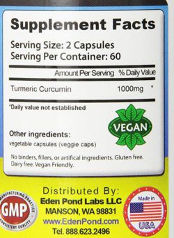 My Review: Eden Pond Turmeric Curcumin - Is It A Good Choice?