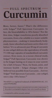 My Solgar Curcumin Review - Is It So Amazing?
